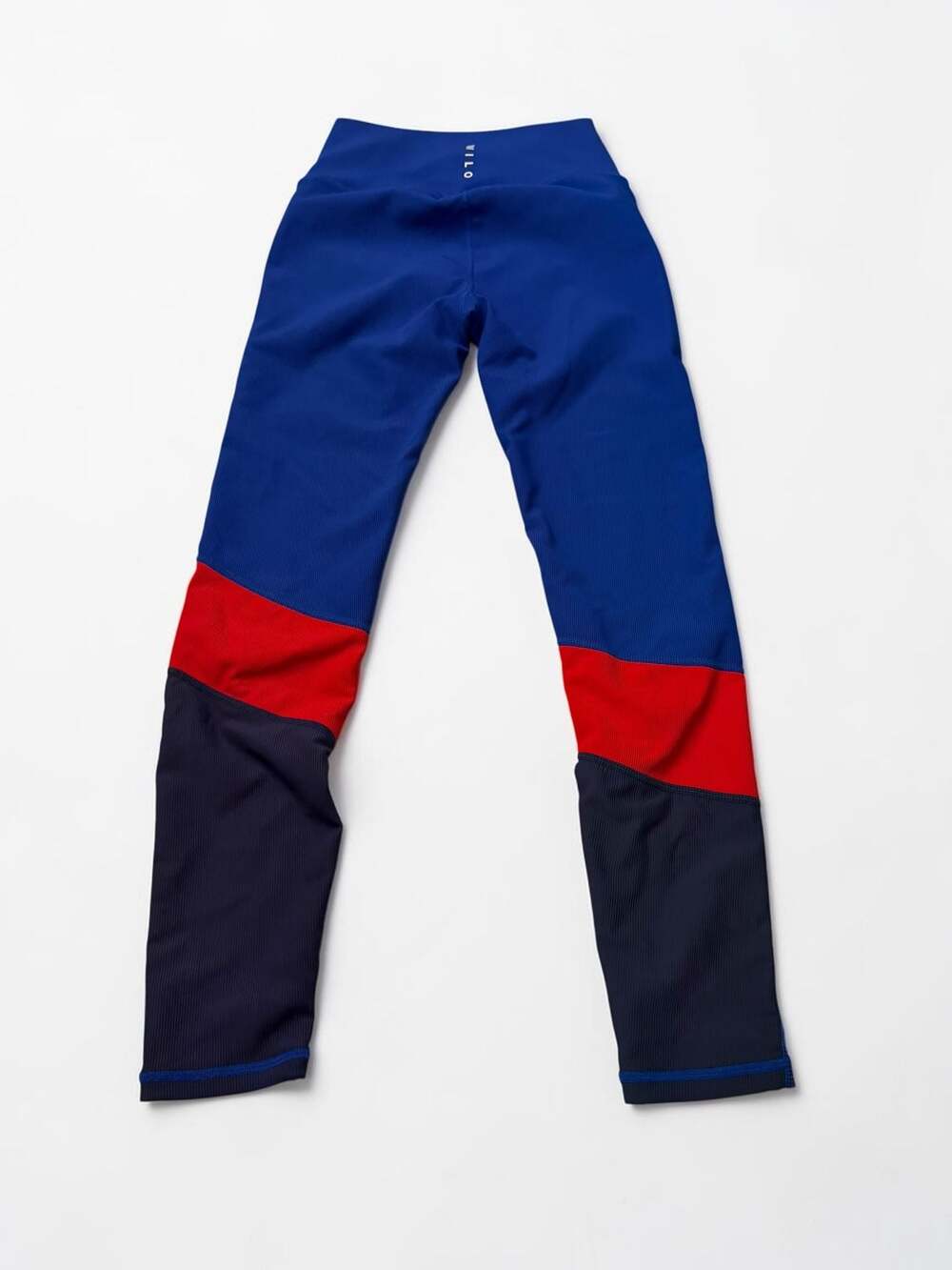 Wilo The Label Colorblock Ribbed High-Waisted Leggings Size S - Picture 3 of 6
